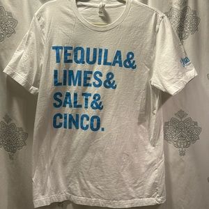 Tequila Limes Salt Cinco el Jimador Tequila Tee